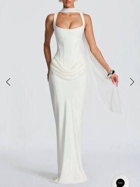 Baby Boo Cornelia Elegant White Dress